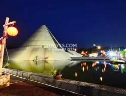 Wisata Malam di Taman Pelangi Monjali
