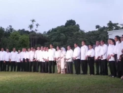 Jokowi Sudah Lantik 34 Menteri Kabinet Kerja