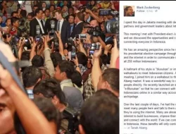 Kesan-kesan Mark Zuckerberg setelah Ikut Jokowi Blusukan ke Tanah Abang