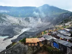 Menikmati Panorama Indah Gunung Tangkuban Perahu Bandung