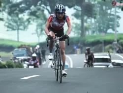 Yanthi Fuchiyanti Penunggang Kereta Angin Tercepat dari Bogor di Porda Jabar