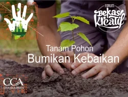 Peringati Hari Bumi, Bekasi Kreatif Tanam Seribu Pohon