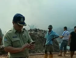 TPA Sumur Batu Bantargebang Milik Pemkot Bekasi Kebakaran