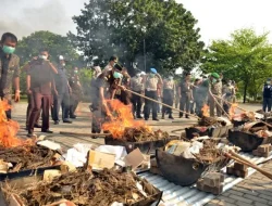 Musnahkan Barang Bukti Narkoba, Pemkot Bekasi Habiskan Rp100 Juta