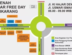 Ada CFD Cikarang Run 10K, Sejumlah Jalan di Jababeka Ditutup