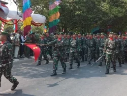 HUT Ke-70 TNI di Kota Bekasi Dimeriahkan Teatrikal Perjuangan Jenderal Soedirman