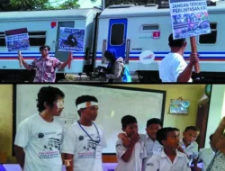 Mengintip Kampanye Kreatif Komunitas Pecinta Kereta Api di Bekasi