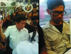 Begini Kehebohan Penumpang saat Menteri Jonan Naik KRL Bekasi