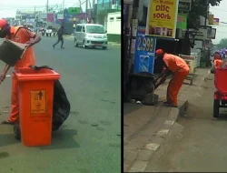 14 Pesapon Bersihkan Sampah Usai Pawai MTQ Kota Bekasi