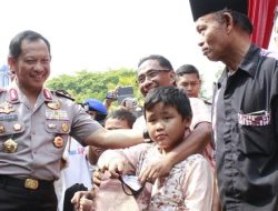 Polda Metro Jaya Gelar Pengobatan Gratis di Bantar Gebang