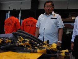 Polisi Grebek Gudang Pengoplos Gas Elpiji di Jatiasih