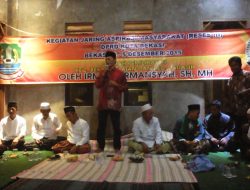 Reses Politisi Gerindra, Warga Jatiasih Curhat Keberadaan Cluster dan Layanan Kesehatan