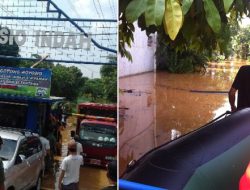 Tanggul Jebol di Perum Bumi Nasio Bekasi ‘Ditambal’ Sementara