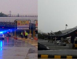 Gerbang Tol Cikunir 2 Ambruk, Arah Jakarta Tangerang Ditutup