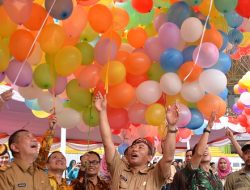 Apel Akbar HUT 19 Kota Bekasi Dimeriahkan Pelepasan Ribuan Balon