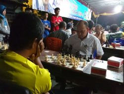 Meriahkan HUT 19 Kota Bekasi, Politisi PAN Gelar Lomba Catur