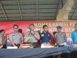 Polisi Ringkus Geng Begal Daerah Cikarang Timur, 1 Pelaku Ditembak