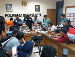 Polisi Bekasi Bongkar Sindikat Pengedar Narkoba, 2 Kg Sabu Disita