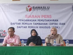 Harap Warga Tak Kehilangan Hak Pilih, Bawaslu Kota Bekasi Awasi DPTB