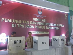KPU Kota Bekasi Gelar Simulasi Pencoblosan di TPS 154 Margahayu