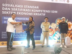 Nuroji Ajak Pelaku Ekonomi Kreatif Melek Sertifikasi Kompetensi