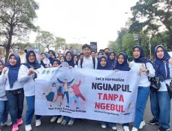 Pemkot Bekasi Kampanye Anti Rokok di CFD