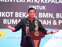 Jalankan Program Sertifikat Tanah Elektronik, Kantor Pertanahan Kota Bekasi Dipuji Menteri AHY
