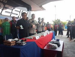 Polres Bekasi Amankan Belasan Ribu Ekstasi Kapsul Senilai Miliaran Rupiah
