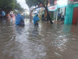 Dua Folder Air Tak Mampu Tampung Air Hujan, Jakasampurna Terendam Banjir