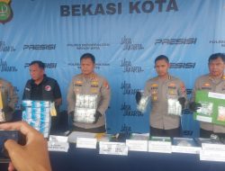 Polres Bekasi Tangkap 17 Tersangka Penjual Obat Ilegal